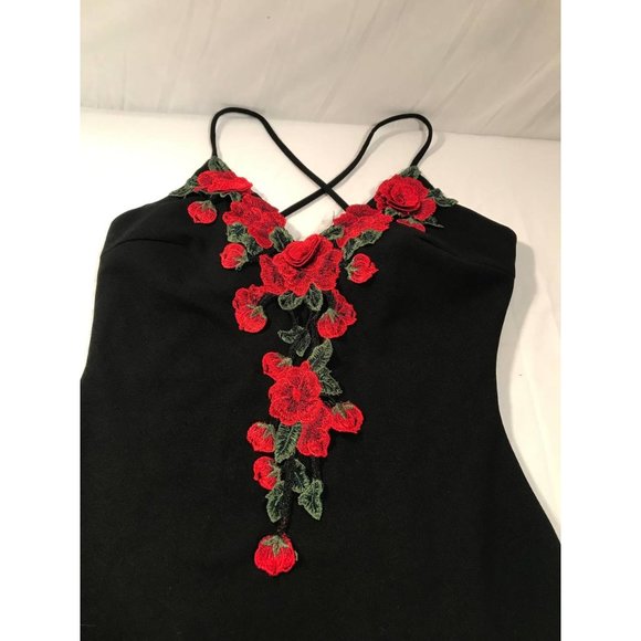 Windsor Little Black Dress Womens sz Small Black - Picture 2 of 9